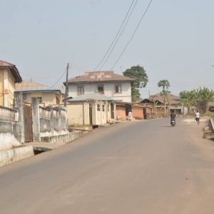 Ongoing construction of Township Roads in Ile Oluji, Ondo State