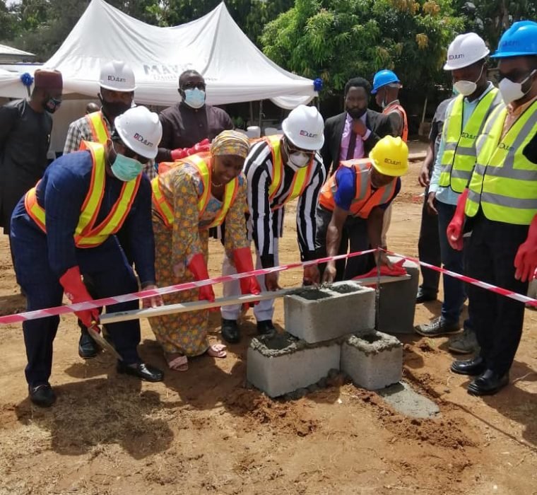 Foundation laying ceremony for the construction of the national secretariat for the Nigerian Medical Association