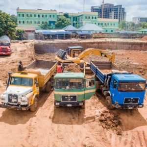 Excavation has commenced