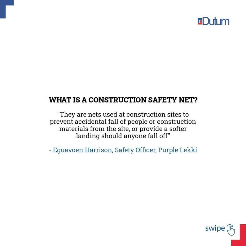 what is a construction safety net