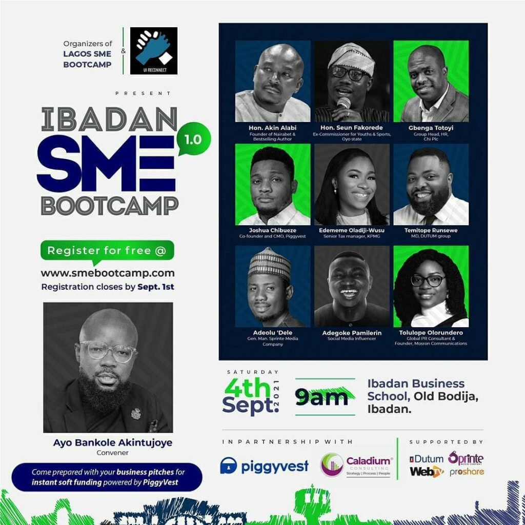 Speakers at SME bootcamp