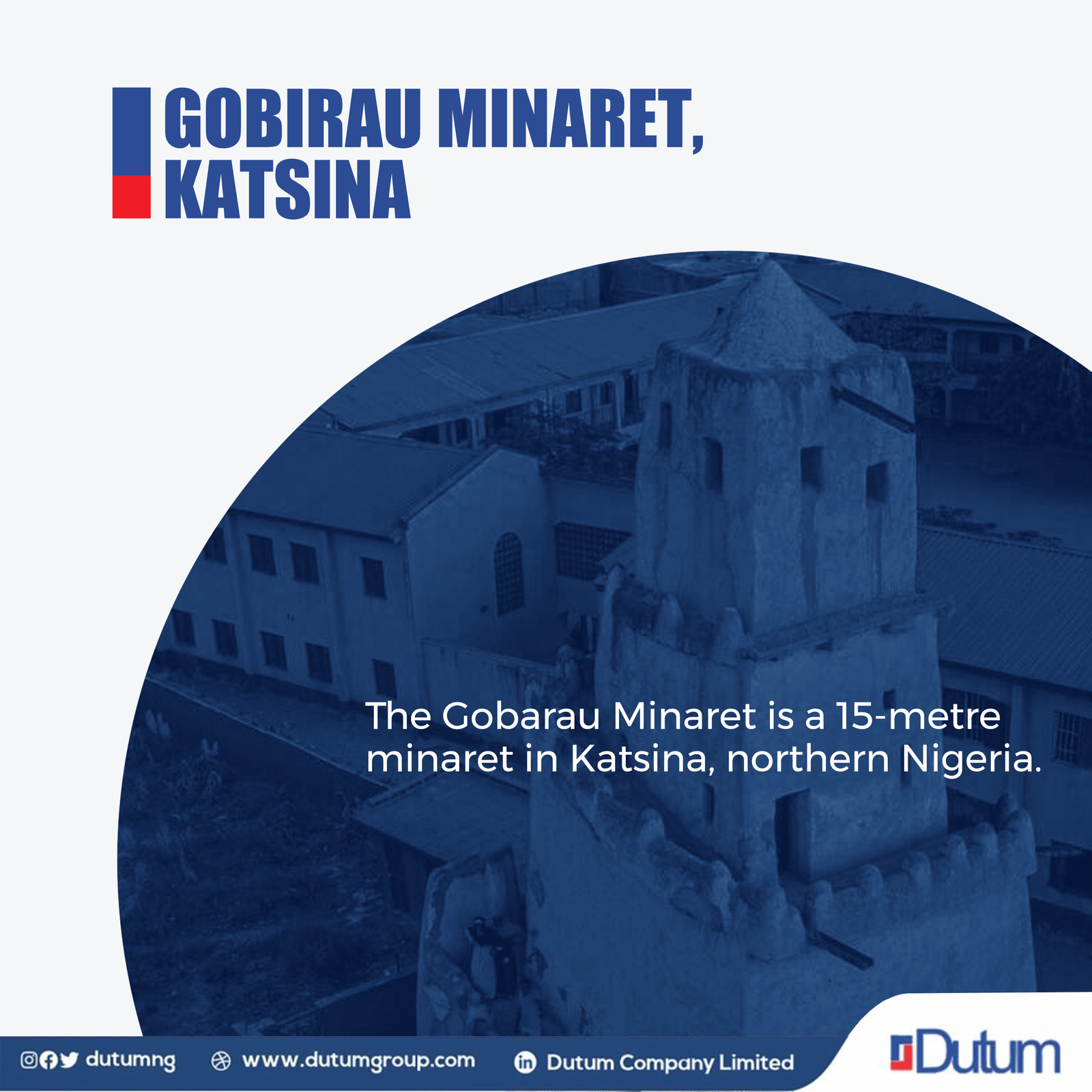 Gobirau Minaret Katsina