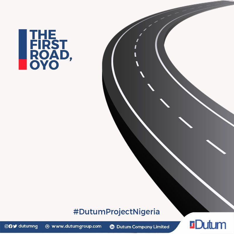 first road in Nigeria