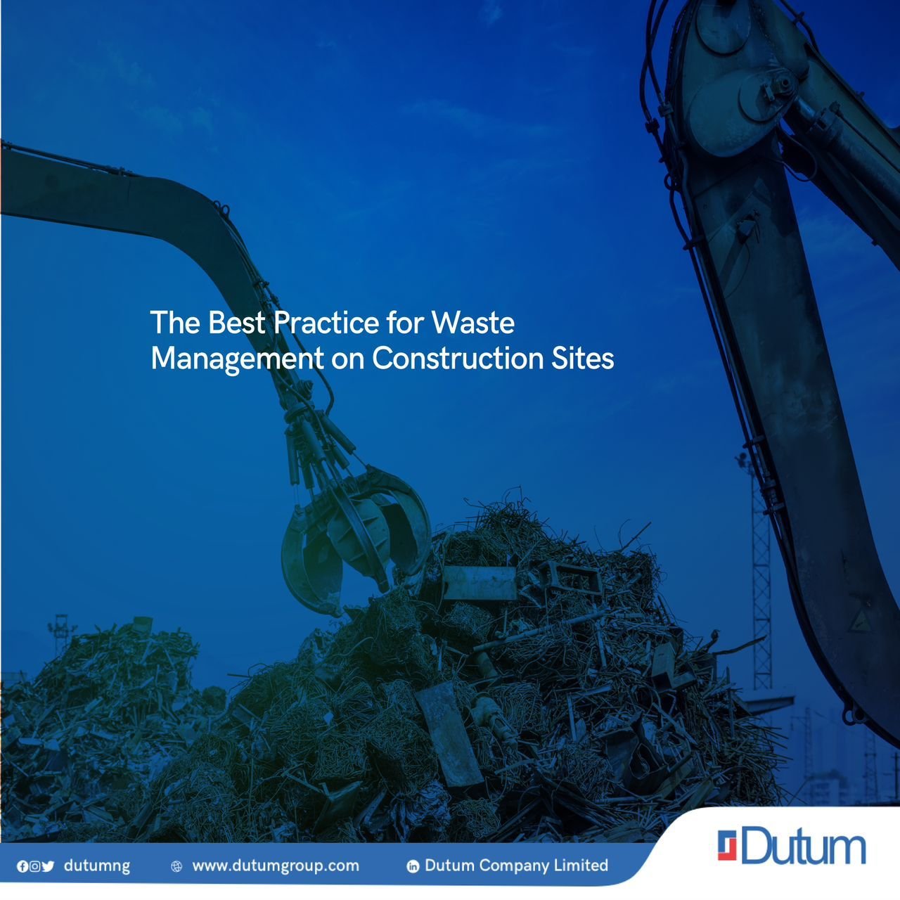 practices for waste management in construction