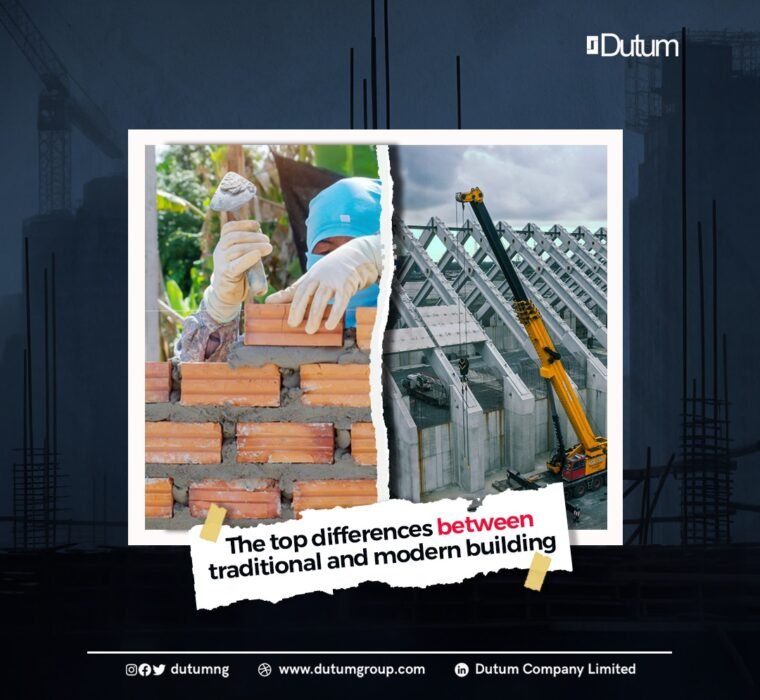 traditional and modern building methods