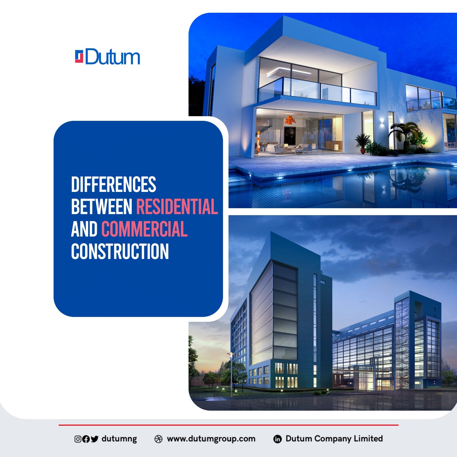 Differences Between Residential and Commercial Construction