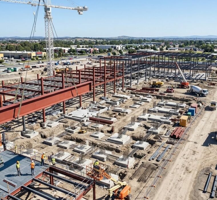 shopping-mall-construction-process